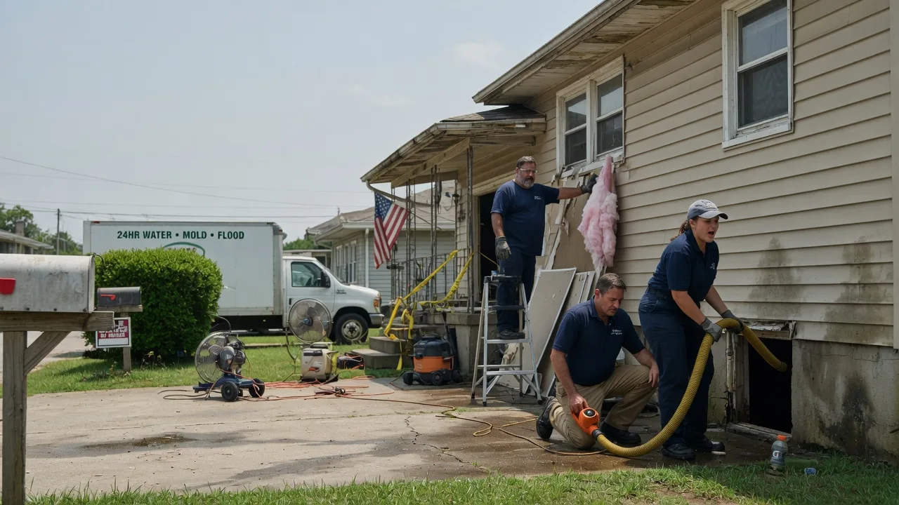 Water Damage Repair in Lawndale, NC near me
